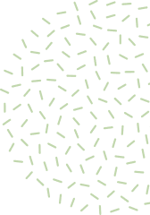 緑色の点線の円