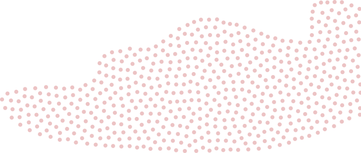 ピンク色の線の雲