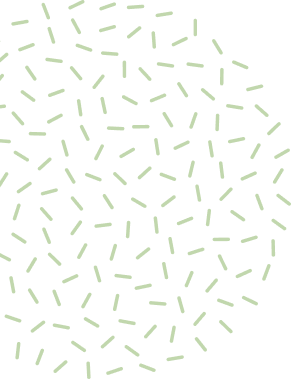 緑色の点線の円